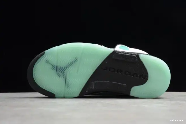 Rep Husky Air Jordan Island 5 CN2932-100 Green 0414